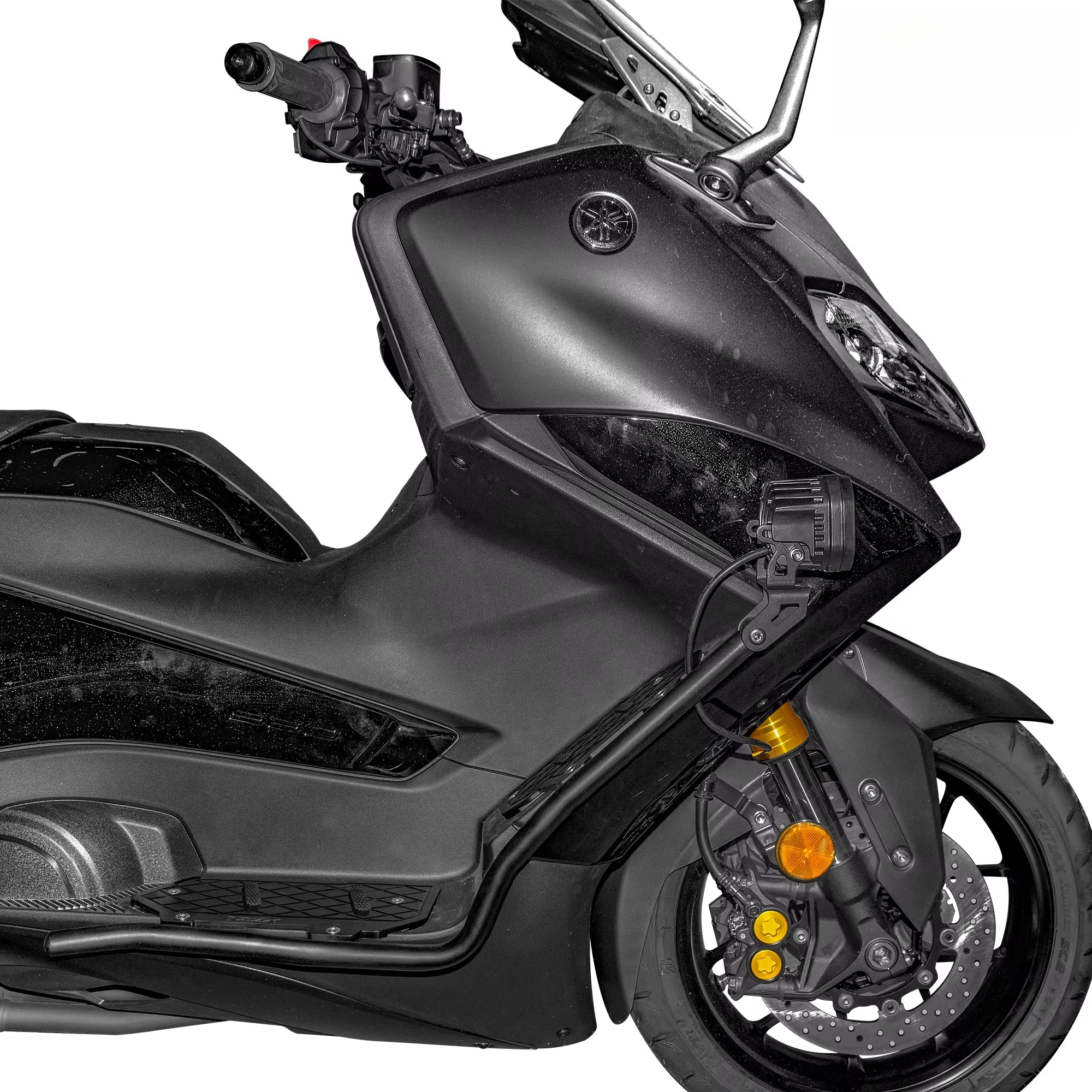 ل TMAX560 2021-2025 دراجة نارية المصد الأمامي الحرس الثقيلة تحطم حماية بار #5