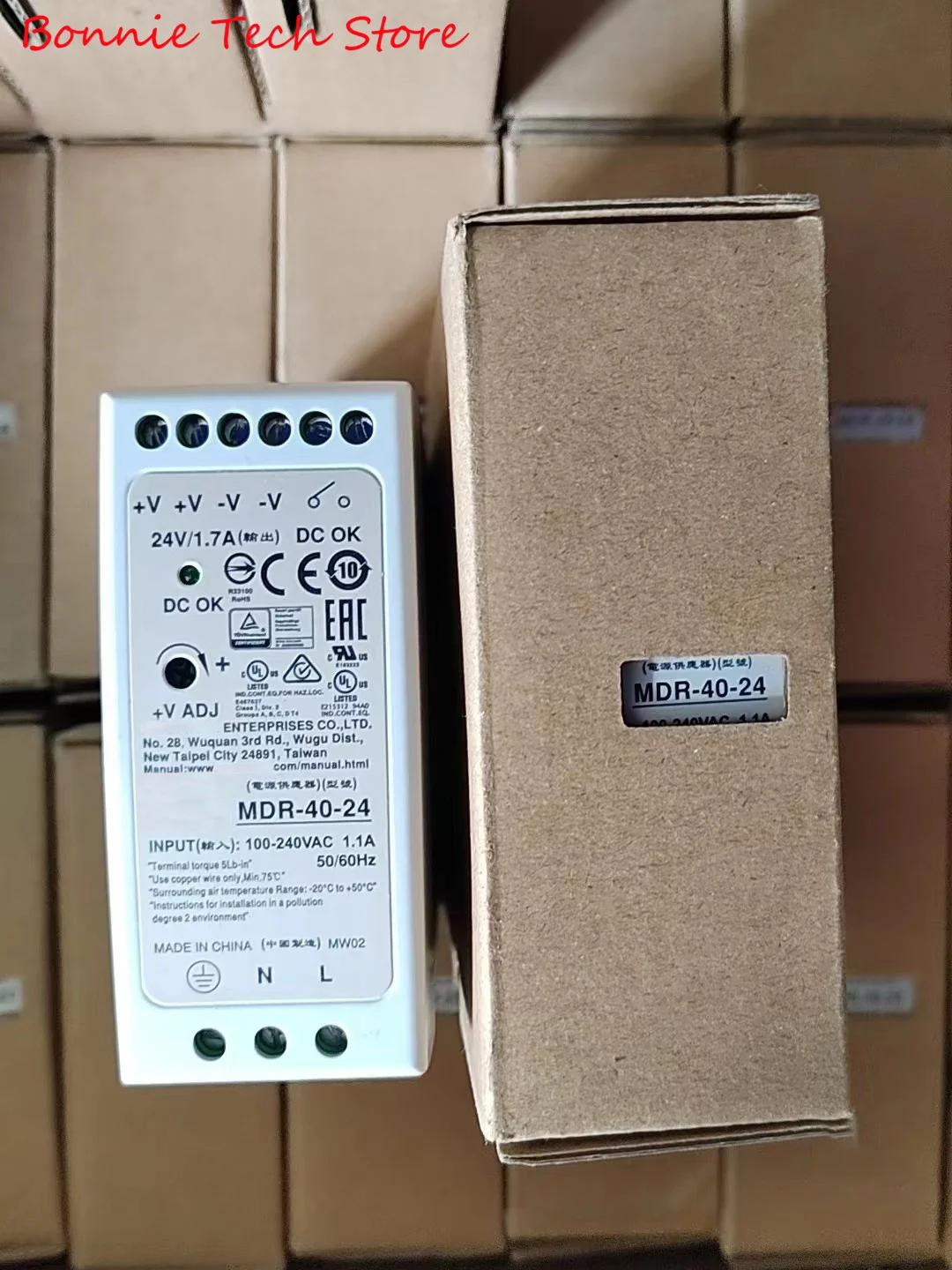 MDR-40-24 for MEAN WELL 40W Single Output Industrial DIN Rail Power Supply