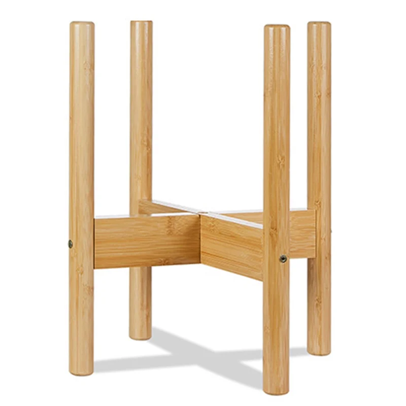 

A88Z Bonsai Display Stand Wooden Flower Pot Stand Plant Wooden Stand Home Decoration Gardening Supplies