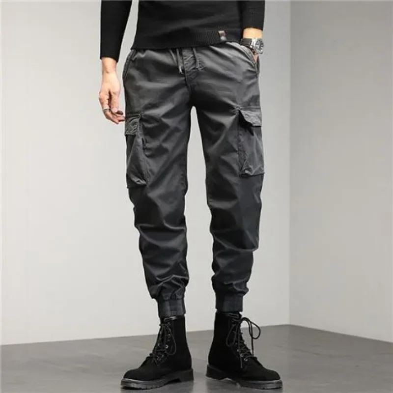 Slim Pencil Trousers Man Harem Cargo Pants for Men Joggers Skinny Spring Summer Cheap Cotton Long Harajuku High Quality Street