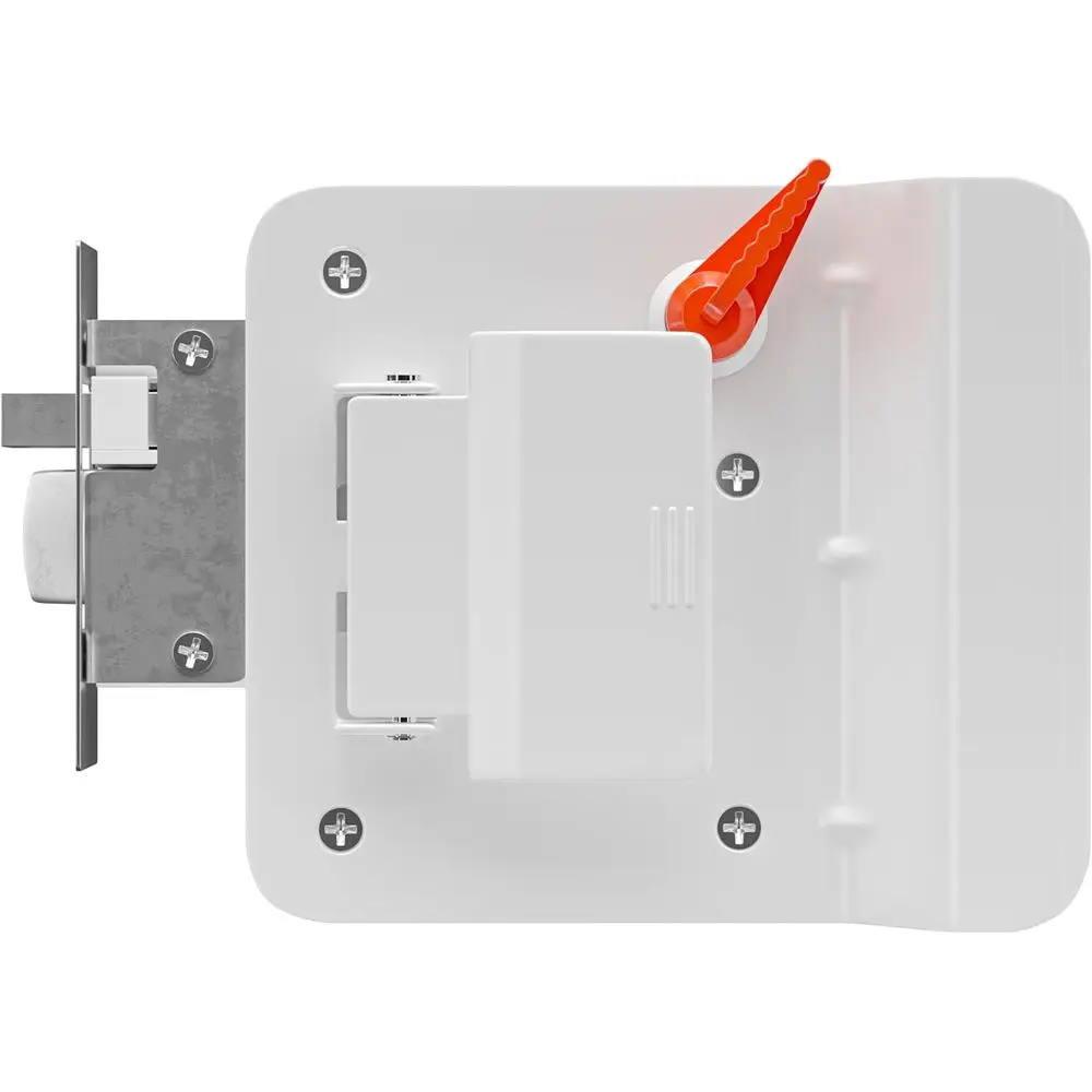 RV Door Lock Replacement with Paddle Deadbolt, Camper Door Handle Latch, 100% Metal RV Enclosed Travel Trailer Entry Door Lock w view 5