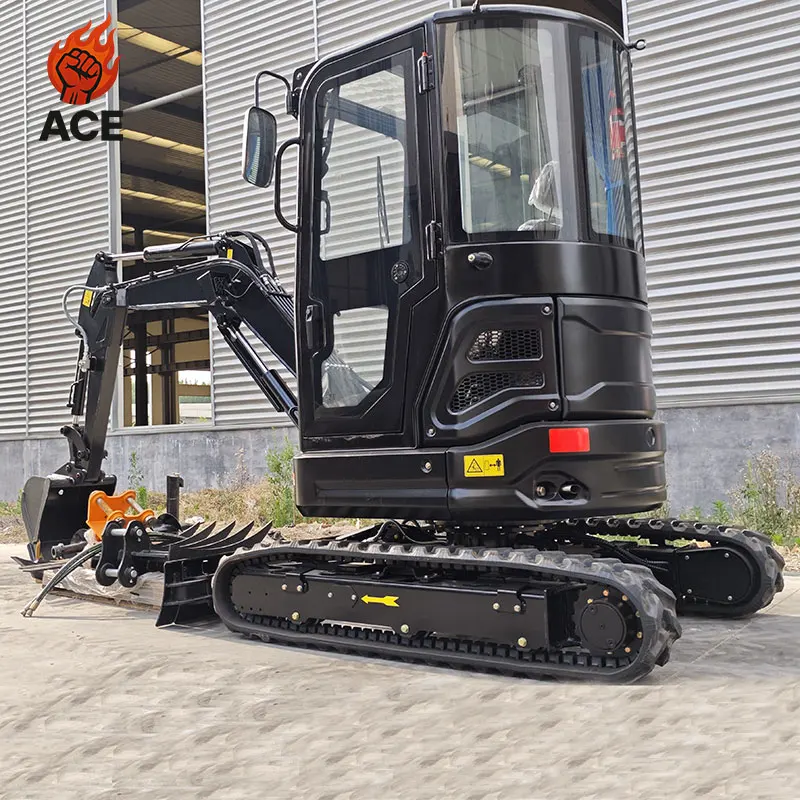 

Customized 2.5ton mini excavator kubota engine 3 ton mini digger excavator garden 1 ton 2 ton mini excavator with free shipping