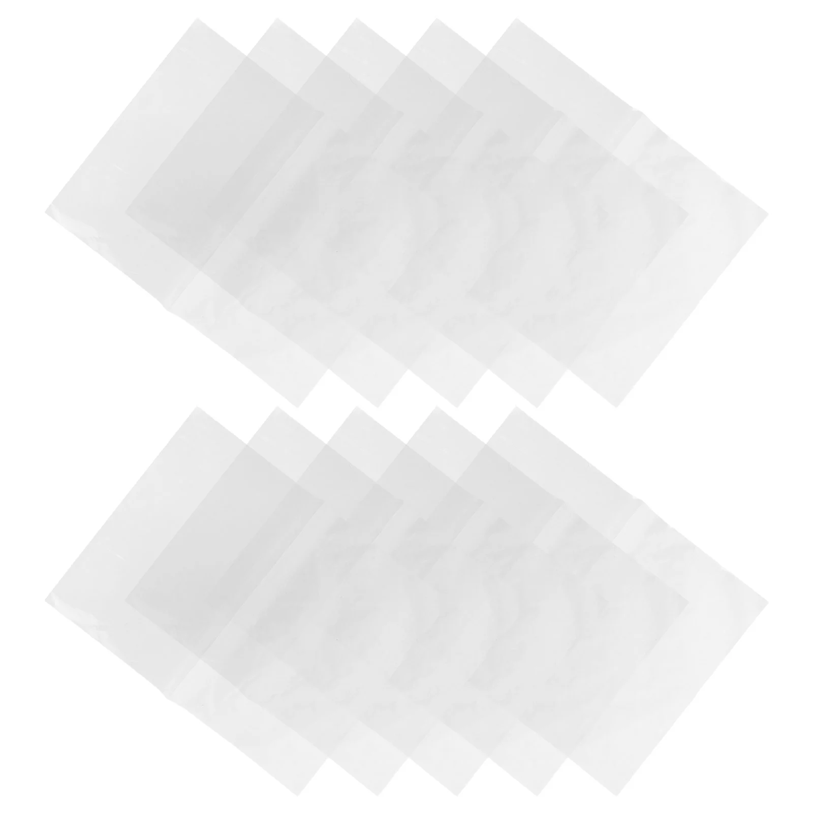 

10 Sheets Biological Semipermeable Membrane Demonstrations Penetration Lab-ready Cellophane for Education