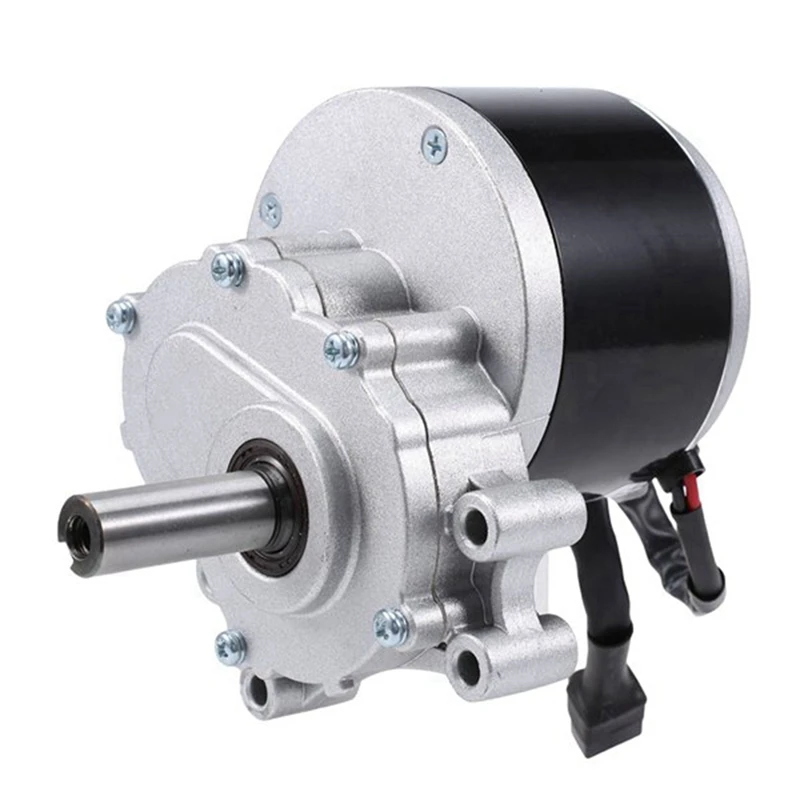 250W 24V 75Rpm Low Speed Brush Motor, 44Mm Longer Shaft, 17Mm Shaft Diameter , Wheel Chair Used DC Gear Brushed Motor Durable