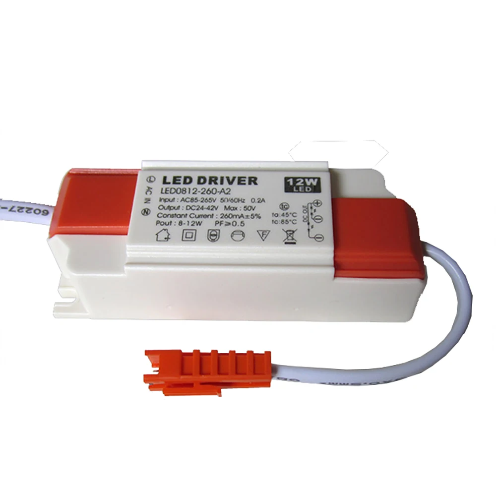 LED Dual Colors Drive 260mA 3w 4-7W 8W 12w 18W 24W 36W Double Color Driver Three Pins Power Supply Transformers