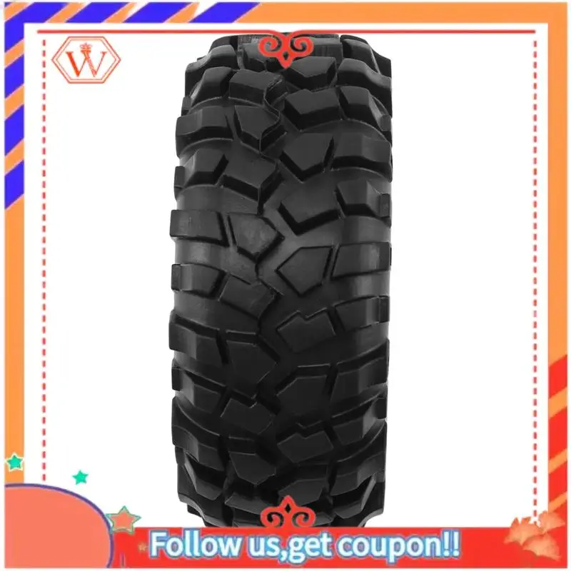 

Durable 8Pcs 1.9 Inch 96Mm 1/10 Scale Tires With Wheel Rim For 1/10 SCX10 Tamiya CC01 D90 CC01 RC Rock Crawler Parts