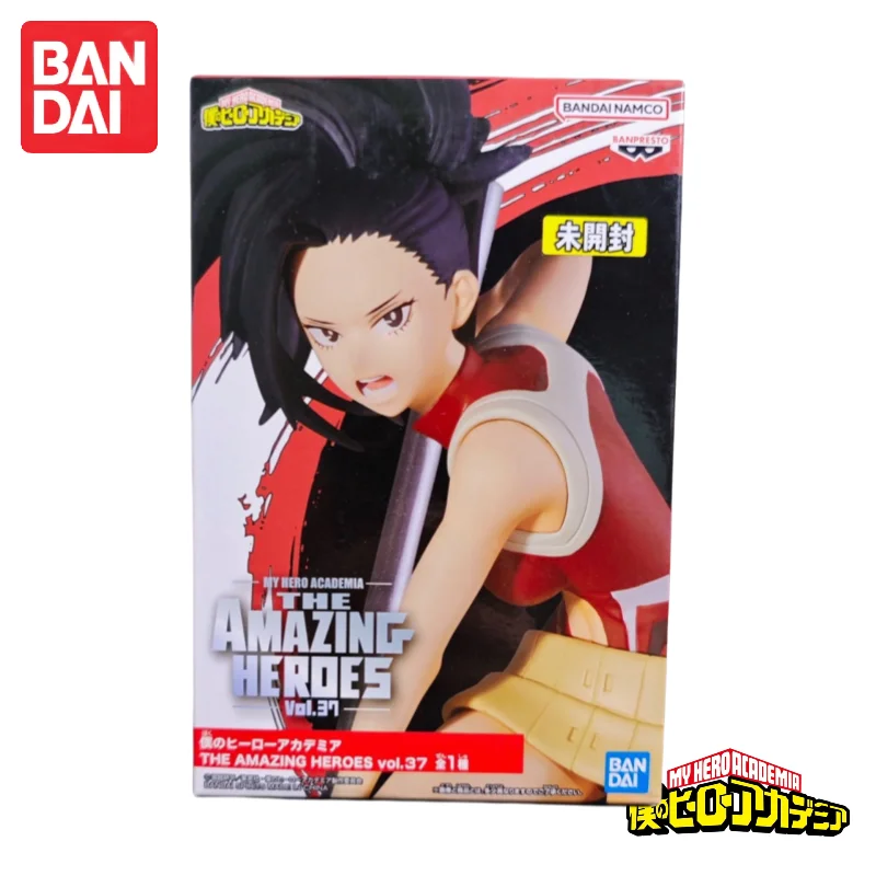 in stock My Hero Academia YAOYOROZU MOMO BANDAI BANPRESTO Amazing vol.37 Original action figure figurine Ornaments