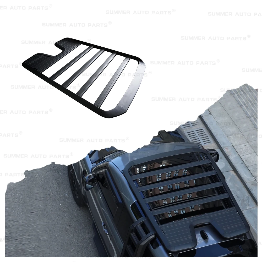 

Summer Auto Parts 4X4 Off Road Accessories Aluminum Alloy Car Luggage Roof Rack for 2020 Land Rover Defender 90