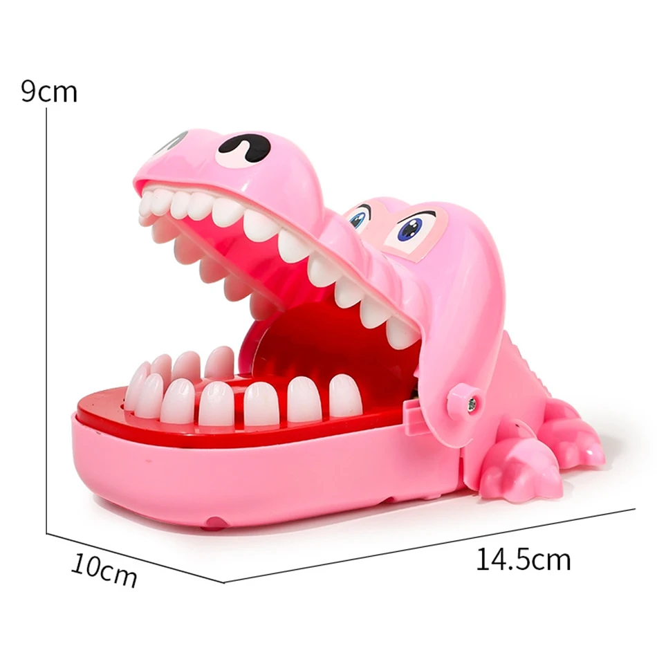 1/3Pcs Crocodile Teeth Toys Alligator Biting Finger Dentist Classic Family Games Party Pranks  Lucky Game Decompression Toy
