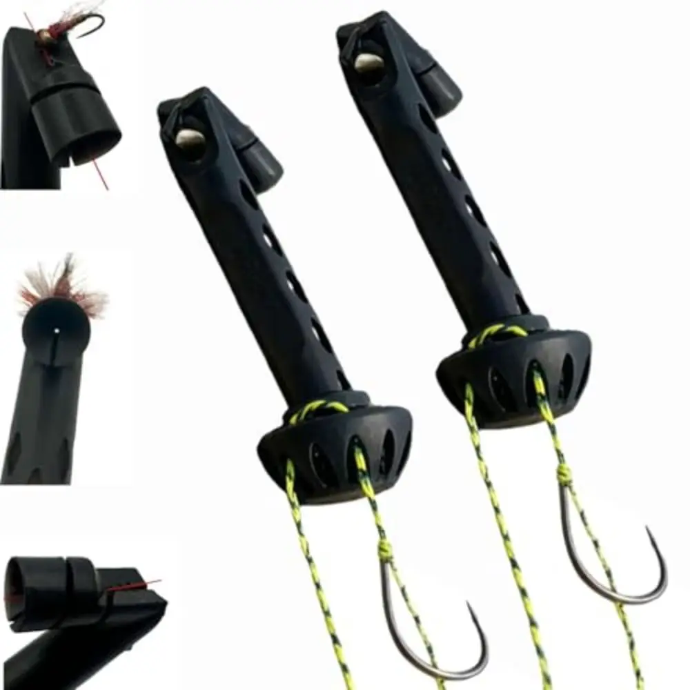 Portable Magnetic Fly Threader Multifunctional Fishing Tools Fishing Line Threader To Easily Rig Small Flies Tippet on Water