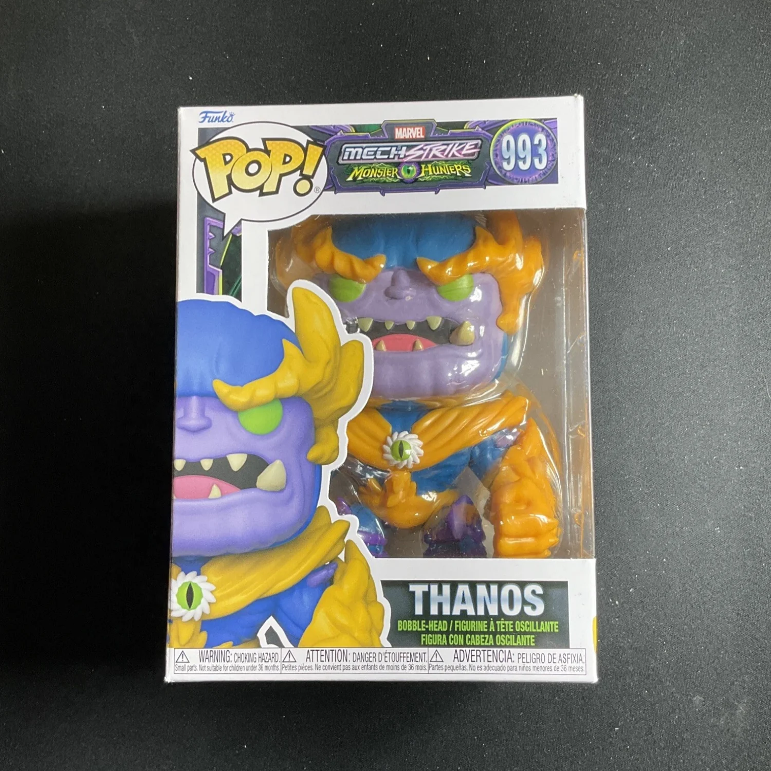 funko-pop-marvel-comics-figure-mech-strike-thanos-993-figurine-collectible-limited-edition-vinyl-figures-boy-birthday-toy-gift