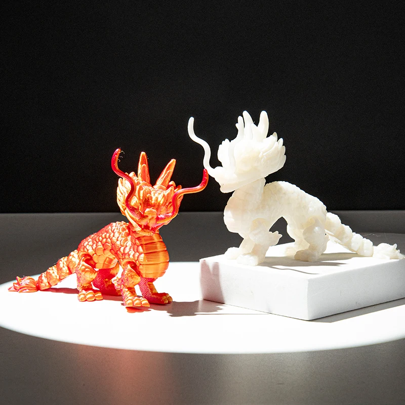 3D Printing Qilin Divine Beast Mythical Kirin Creative Ornament Joint Activity Model Divine Beast Knight Crafts Loong Craft