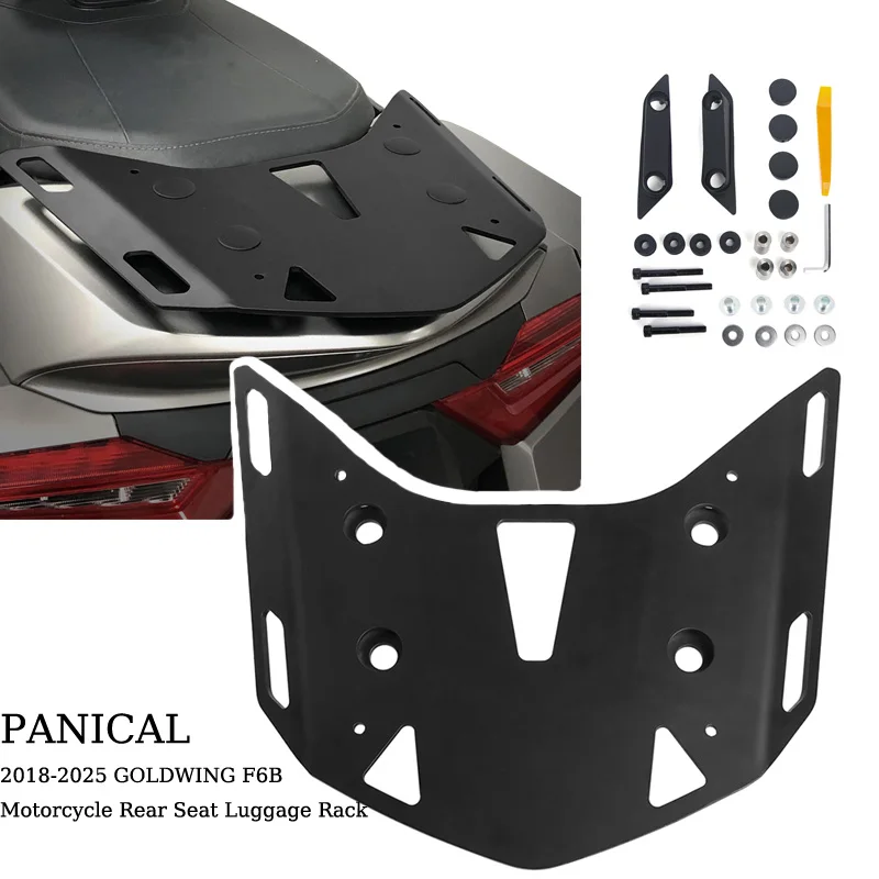 

PANICAL for Honda GoldWing F6B motorcycle luggage rack rear seat shelf accessories cargo bracket parts