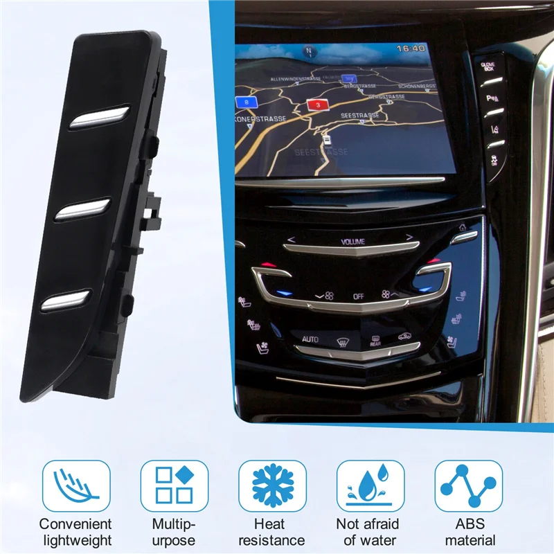 

AB56-Side Instrument Panel Center Accessory Function Switch 23475851 84247730 For GM Cadillac Escalade 2015-2019 LHD