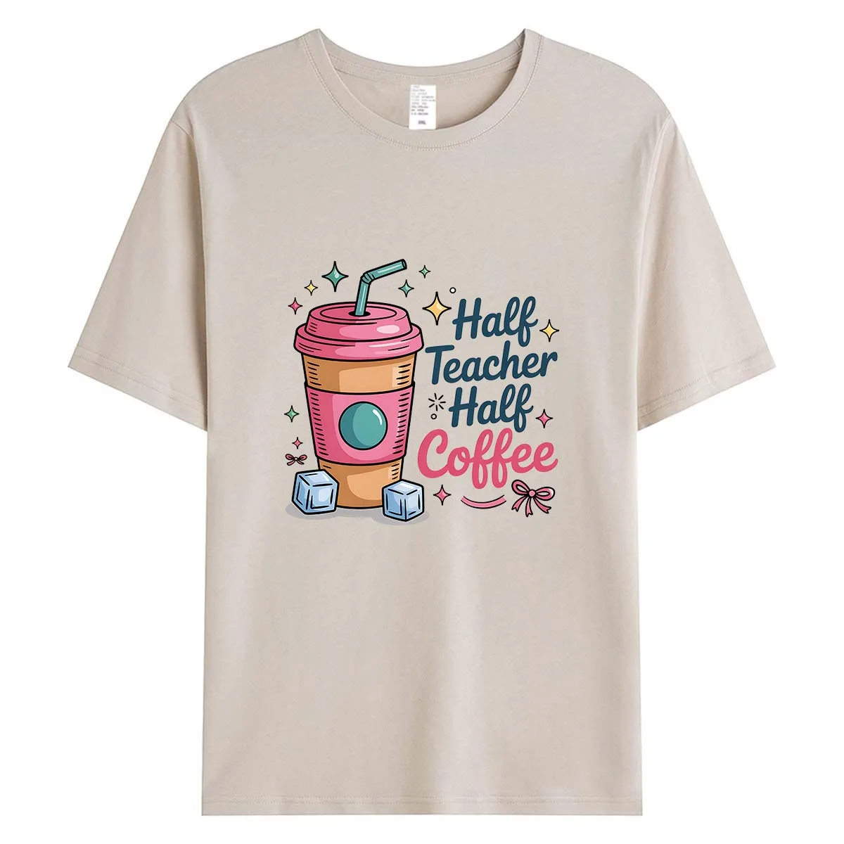 

Women's Tee Summer Soft & Breathable Fashion Crewneck New Graphic Print Cotton T-shirt Loose Fit Short Sleeve Tshirt Lady Tops