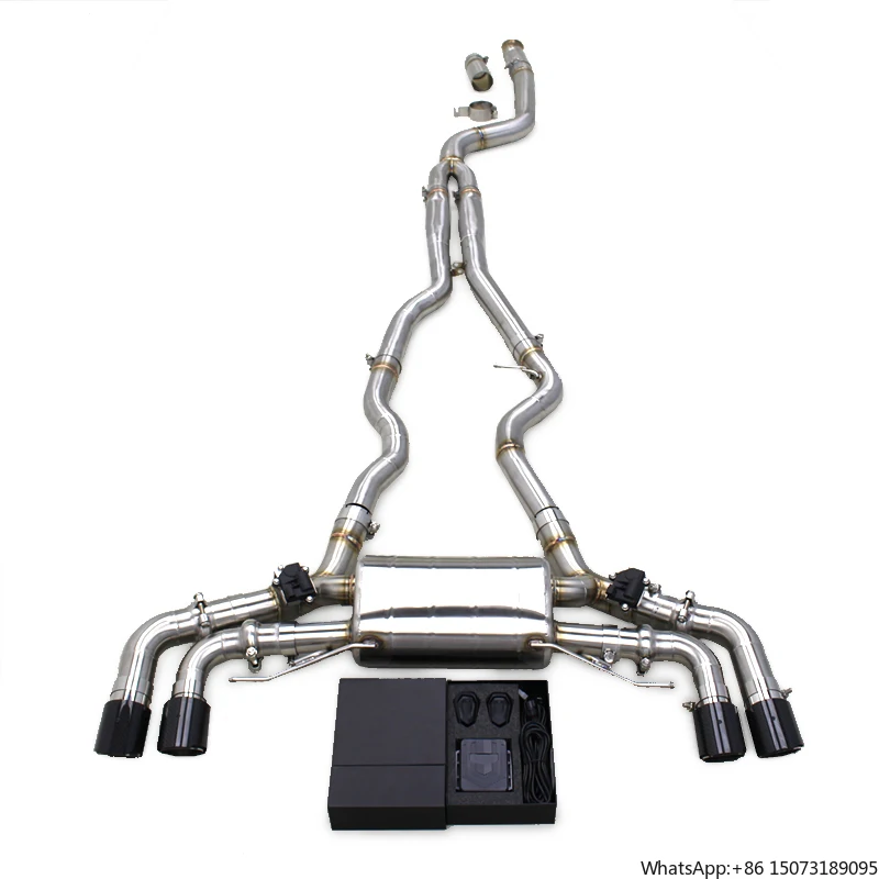 

AUTO Cars Stainless Steel Exhaust Pipe for M240 M240i B58 3inch 76mm Valvetronic Exhaust