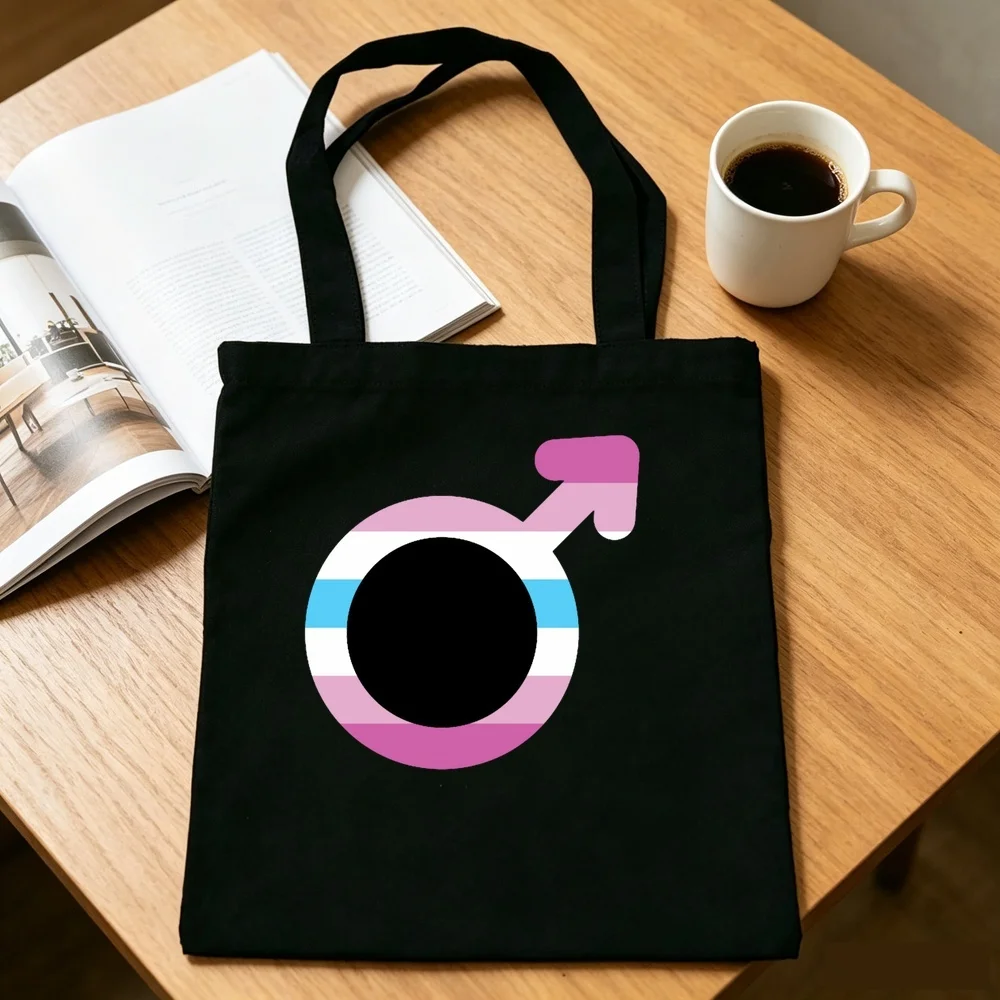 Femboy tote bag y2k shoulder  shopper canvas  woman