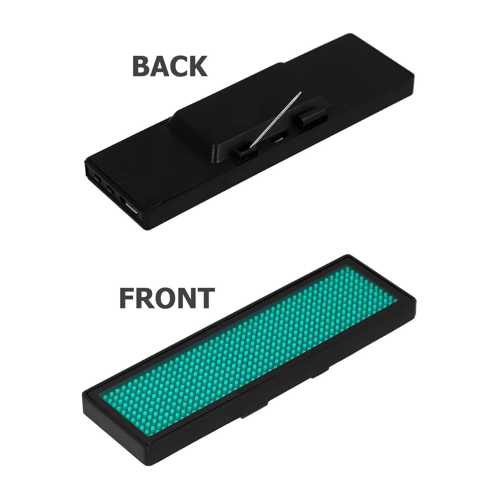 لوحة رسائل رقمية قابلة للبرمجة لاسلكية قابلة لإعادة الشحن وقابلة للتعديل لحدث حفلات الأعمال #4