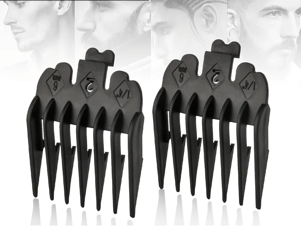 2/3/4Pcs Grenze Kamm Für Wahl Haar Clipper 1,5mm 3mm 4,5mm Professionelle schneiden Guide Kämme Haar Trimmer Positionierung Kamm Y0907 – Detail 8