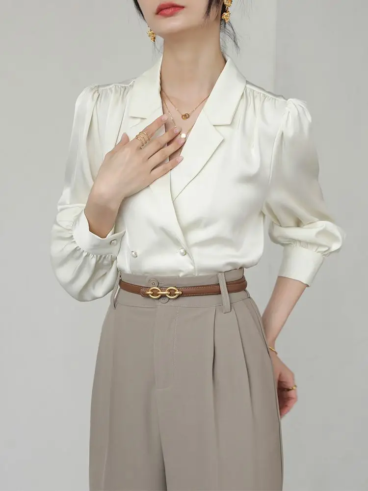 

Power Series Long Sve V-Ne irt Женский дизайн Sensation irt Новая модель Commute Sle Briti Straight Cut TT1136