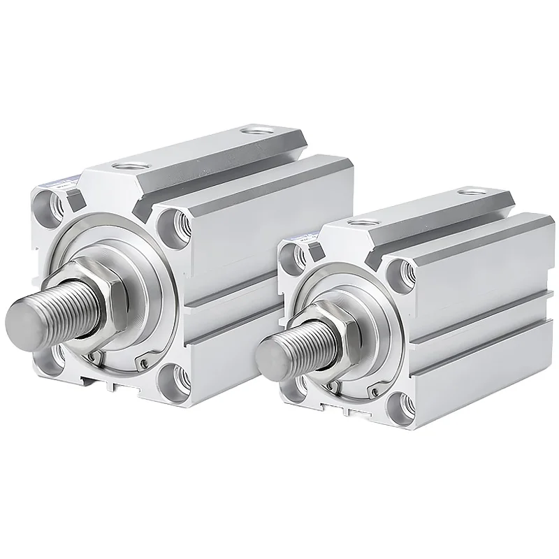 STA Thin Pneumatic Cylinder Single Acting Spring Press Out SDA Series STA20 25 32x5 10 15 20 25 30 40 50-SB Magnetic Male Thread