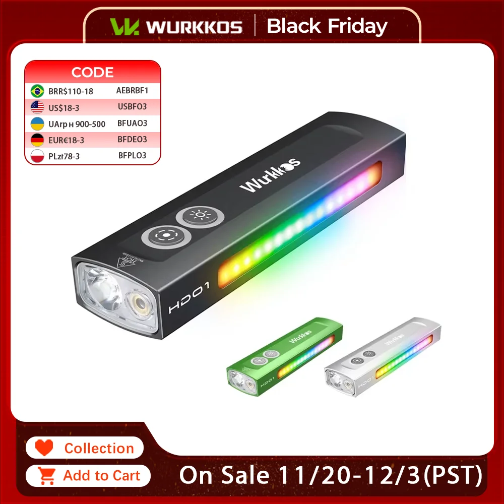 wurkkos-新しい-hd01-多機能懐中電灯-1200-lm-グリーンライト白色光-90cri-サイド-rgb-ライト-ip65-防水ハイキング