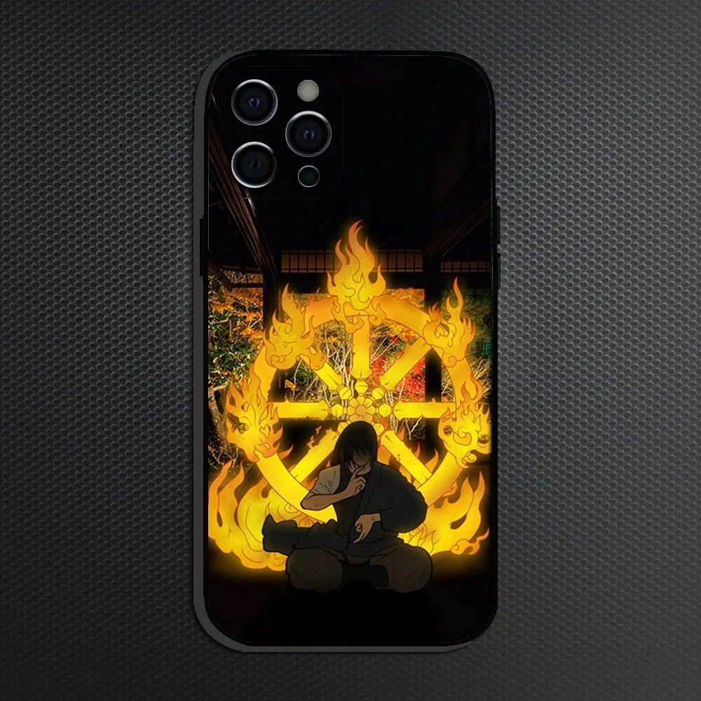 Benimaru Shinmon F-Fire F-Force  Phone Case For iPhone 16,15,14,13,12,11 Plus,Pro Max, Soft Silicone Black Cover