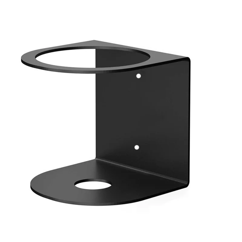 All-Purpose Spray Bottle Holder Easy Install Wall Mount - Hardware Included Heavy-Duty Powder Coated Steel Durable Single Hole