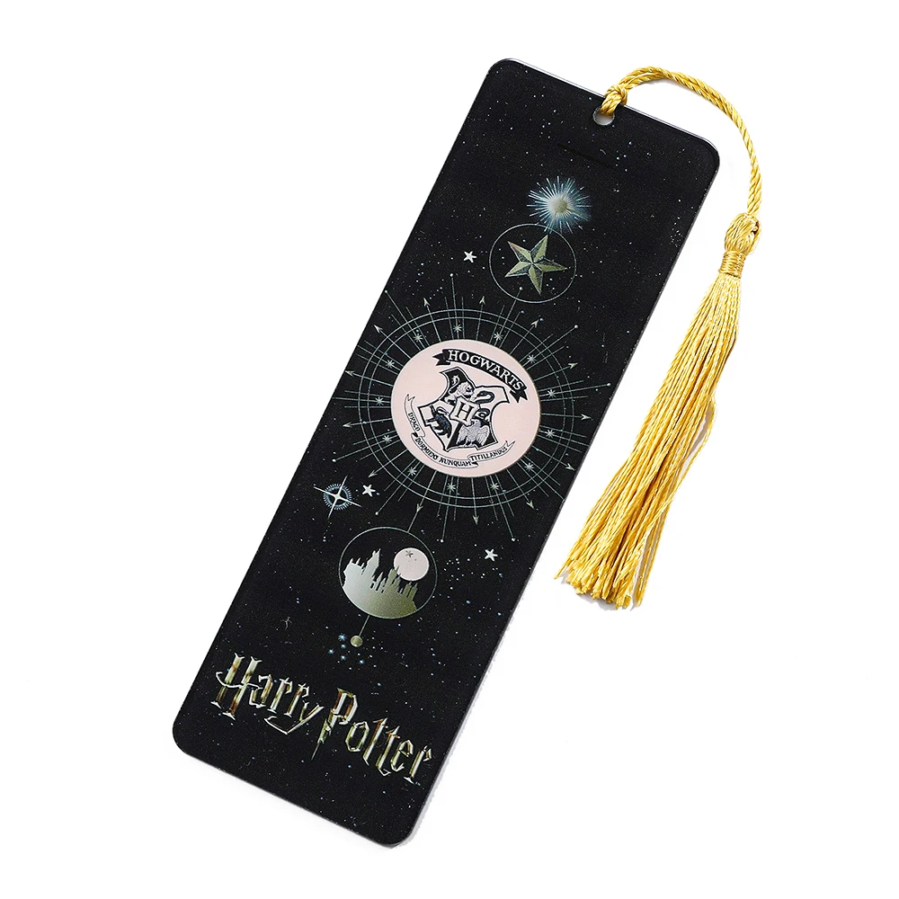 Simple Harres Potter Bookmark Holder College Series Sorting Hat Envelope Metal Bookmark Classic Design Exquisite