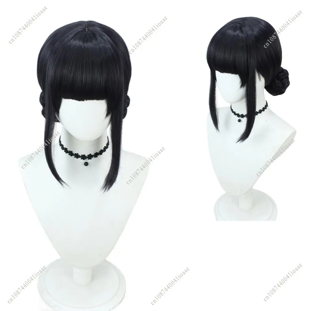 Película caliente Kpop niños niñas Cosplay peluca Mira Rumi Demon Hunters púrpura negro rojo pelo largo Halloween Cosplay pelo Anime peluca Accesorios