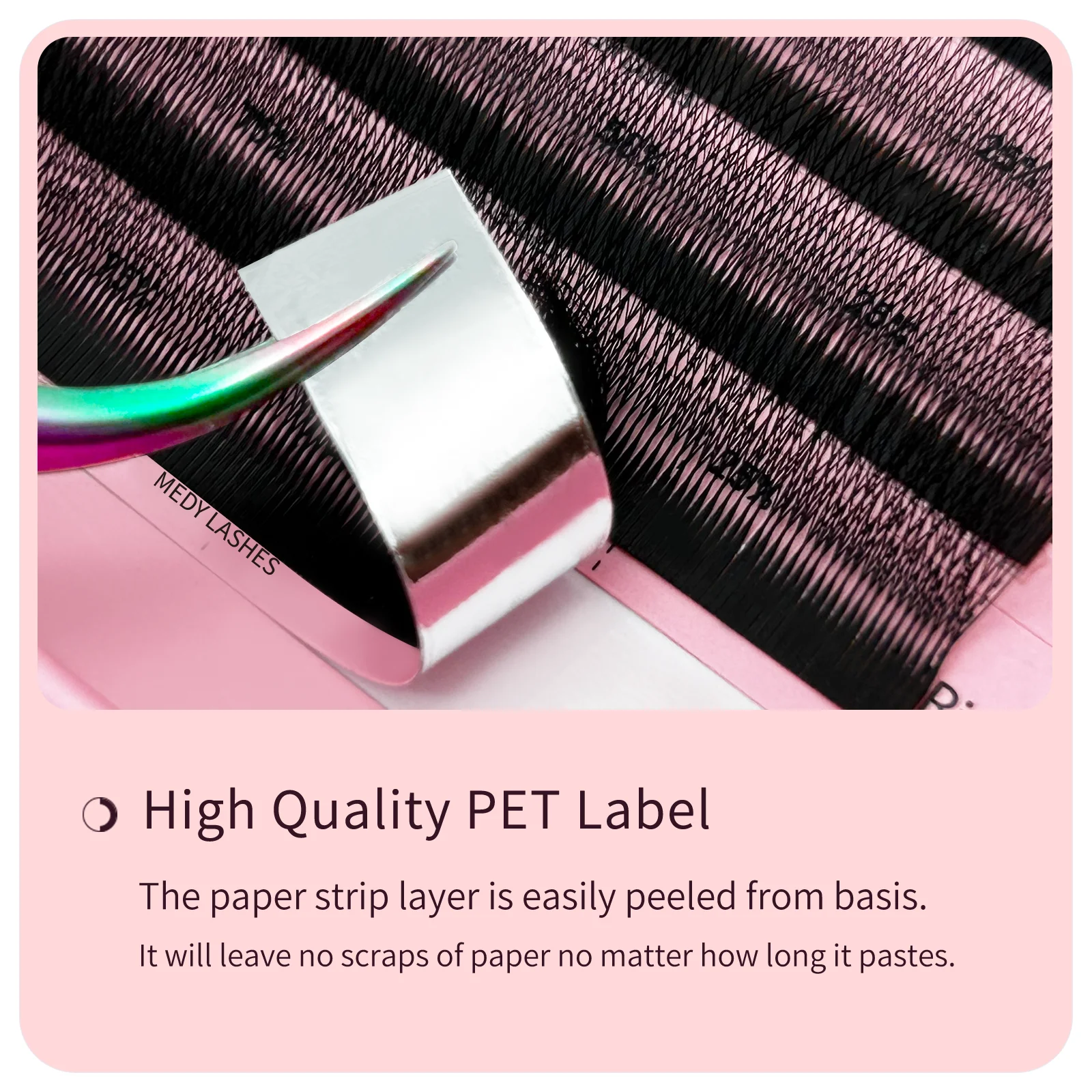 Medylashes Fox 4D Wimpernverlängerung Fluffy W-Shaped Air Series Fox Soft Natural Volume Fox Eye Lashes