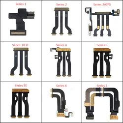 Display LCD Touch Screen Motherboard Conector, Cabo Flex para Apple Watch, iWatch SE2, Série 3, 4, 5, SE, 6, 7, 38mm, 42mm, 40mm, 44 milímetros, 41 milímetros, 45 milímetros