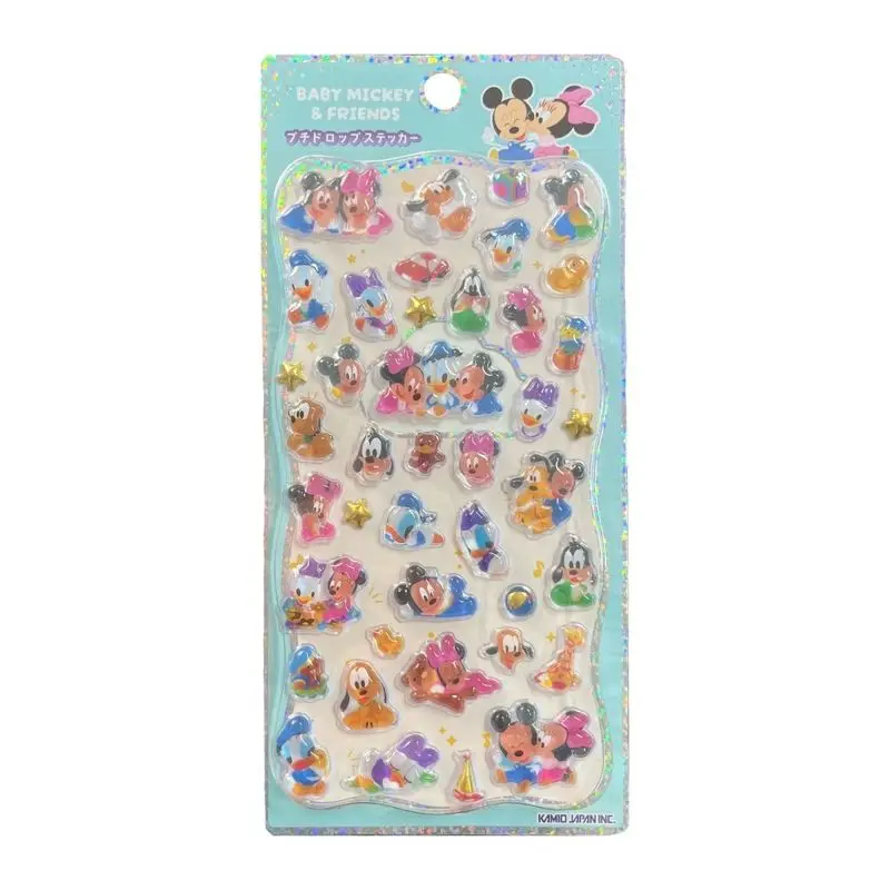 20/40pcs Kawaii Japanese 3d Solid Relief Stickers Cartoon Cute Diy Phone Decor Sticker Student Hand Account Stationery
