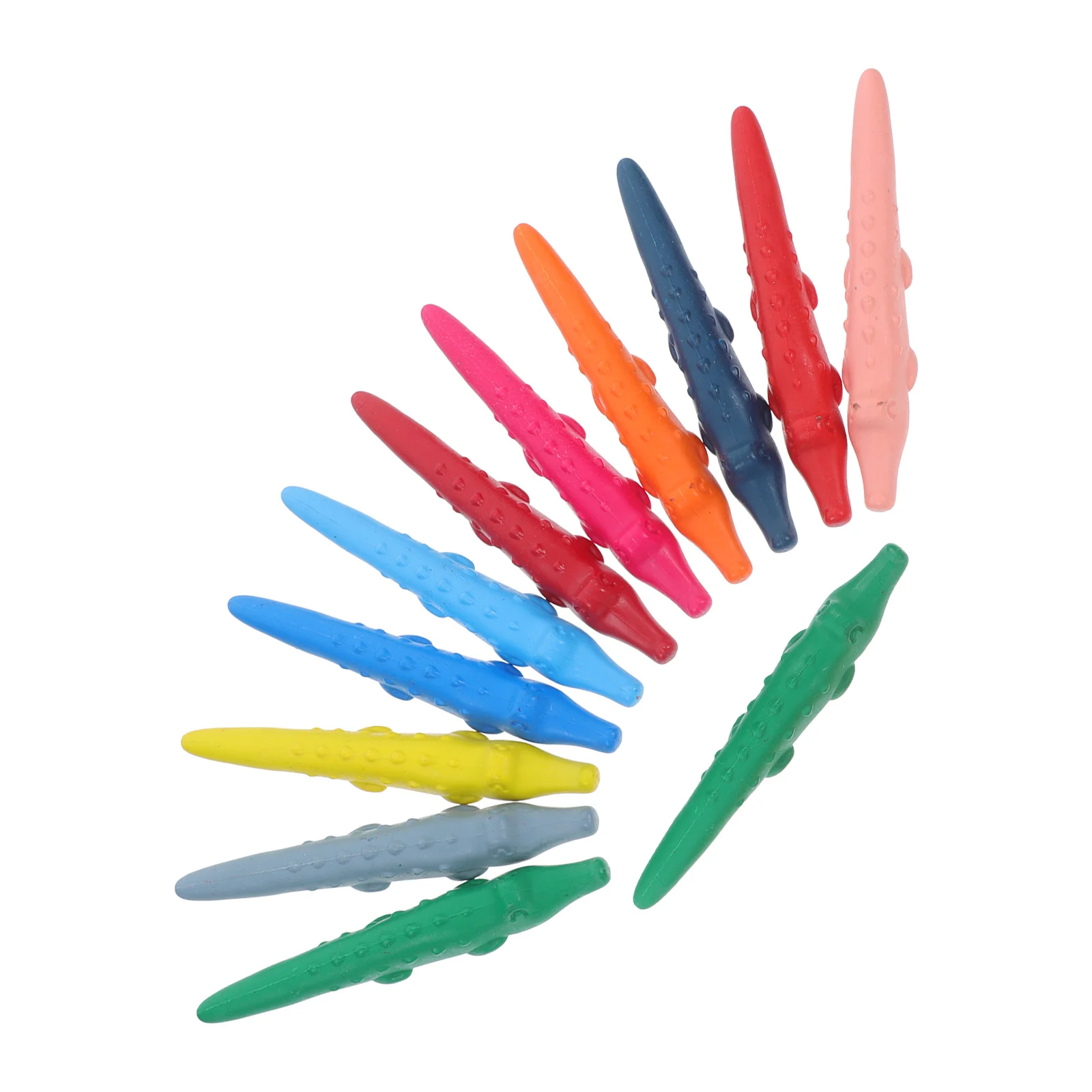 

12Pcs Water Washable Crayons Multi Color Cute Animal Shape Toddler Painting Crayons Creative Drawing Tools for Kids Bulk Set