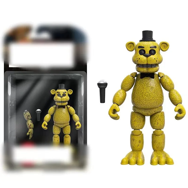 Funko-figura de acción de Freddy Frostbe, muñeco Pop coleccionable de Pvc de 15cm, color dorado, móvil