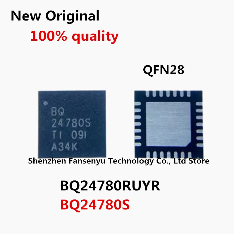(2-10piece)100% New BQ24780RUYR BQ24780 PQ24780 24780 QFN-28 Chipset