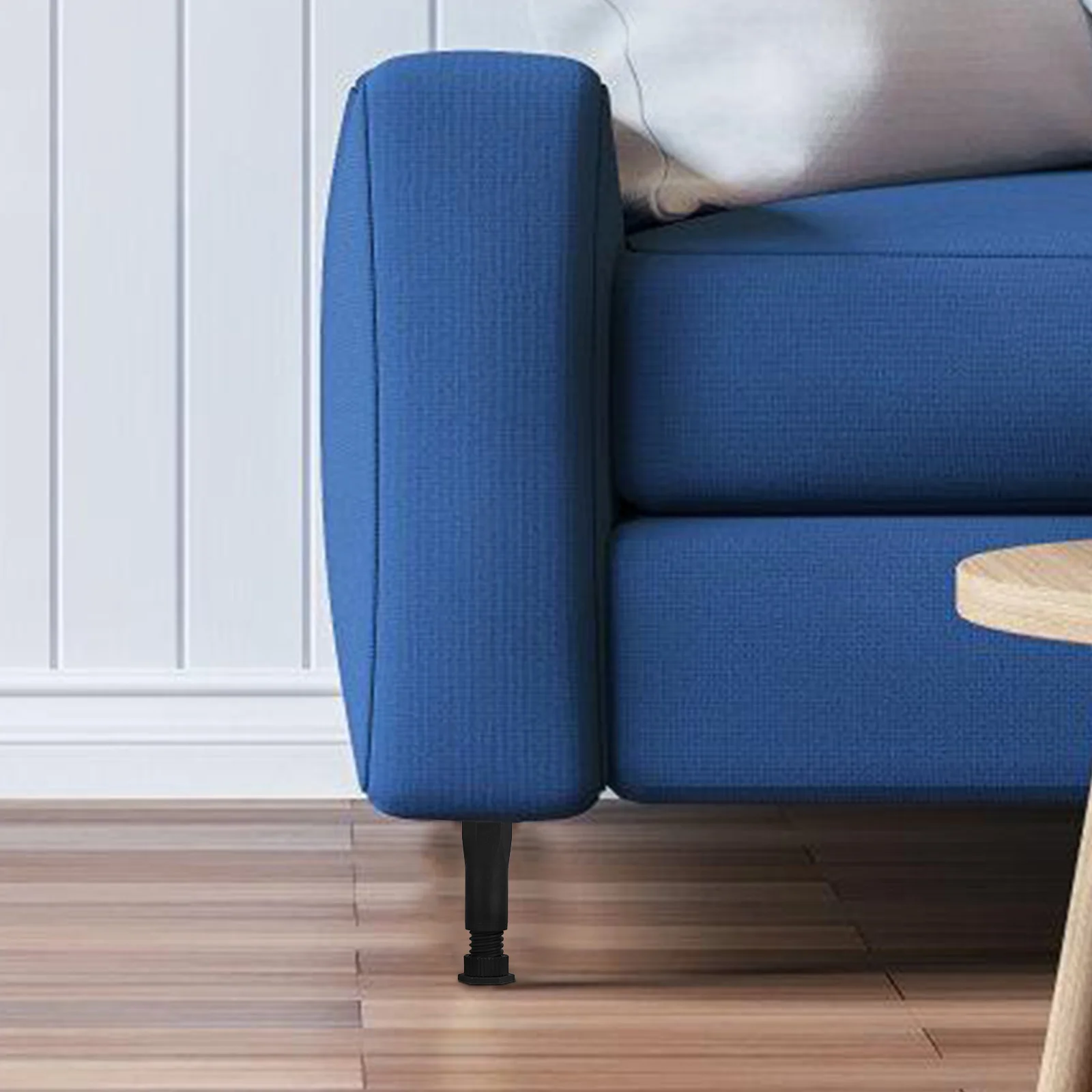 1Set Adjustable Bed Support Legs Heavy Duty Height Replacement Feet for Bed Frame Furniture Sturdy Leg Extenders with High Load