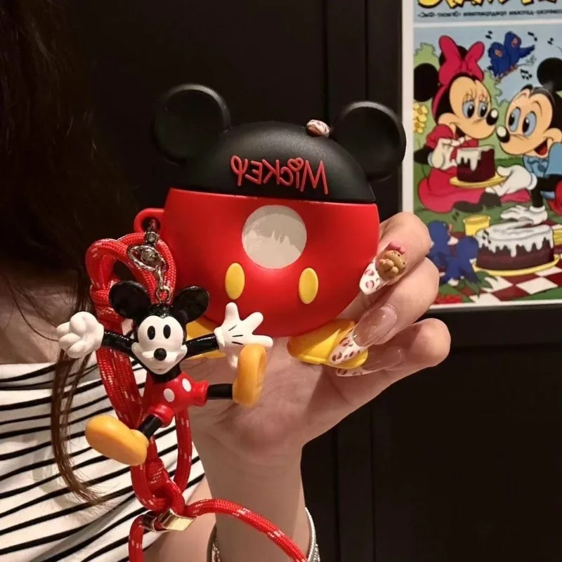 New Mickey cartoon animation suitable for Freebuds clip protective cover freebuds6i/5i/se2 earphone shell pro3 birthday gift