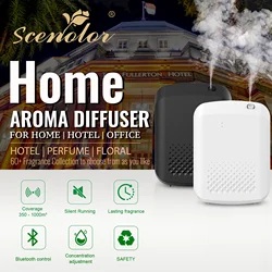 Perfume Scent Electric Aromatic Oasis Bluetooth Essential Oils Atomization Aroma Diffuser Home Freshener Device Oil For Diffuser