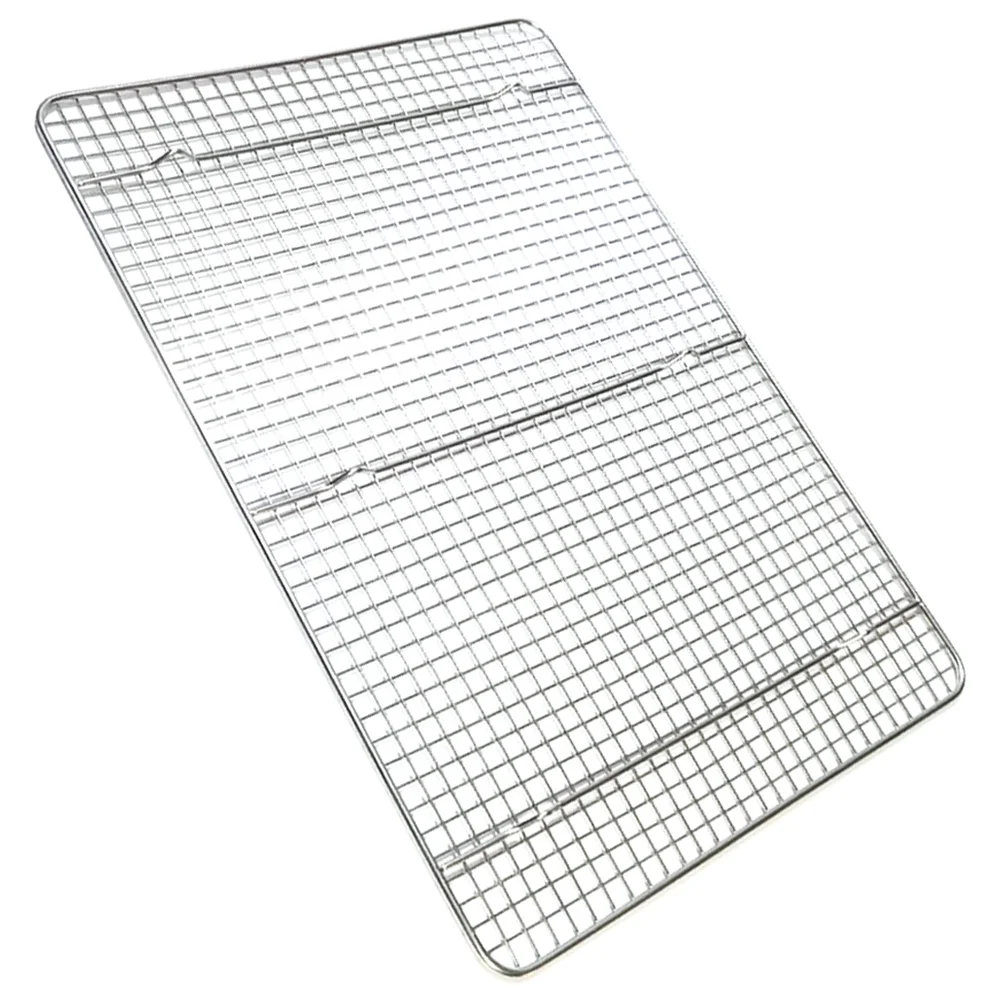 Bbq Rack Stand Oven Tray Stainless Steel Mesh Thickened Wire Multi-function Cooling