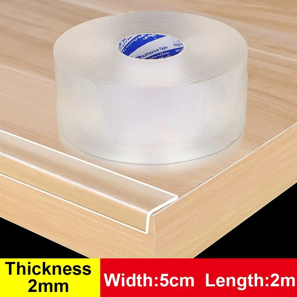 

Collision Proof Table Edge Guard Tape Transparent Self Adhesive Protective Strip Safety Thickened Furniture Corner Bumper
