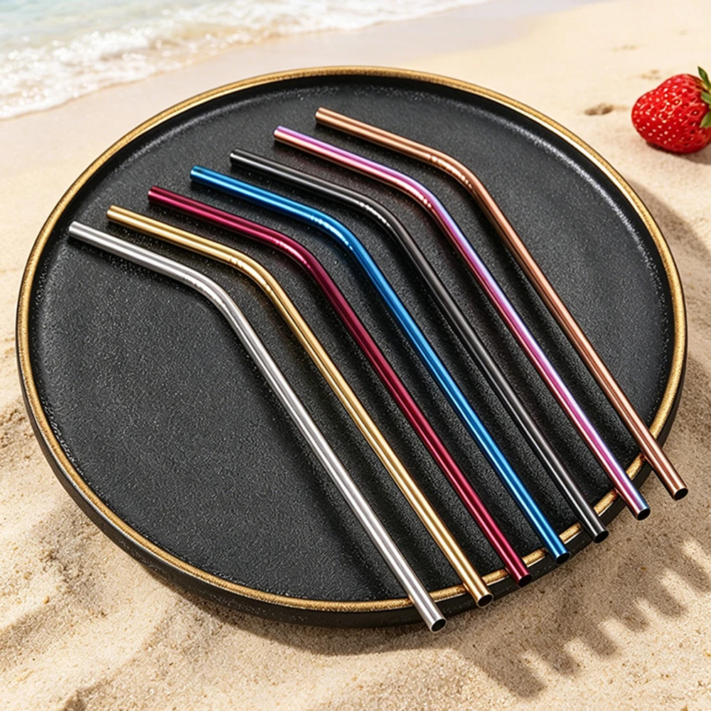 7 ชิ้นชุดหลอดดูดน้ำแบบใช้ซ้ำได - Reusable Straw บทวิจารณ์และราคา
