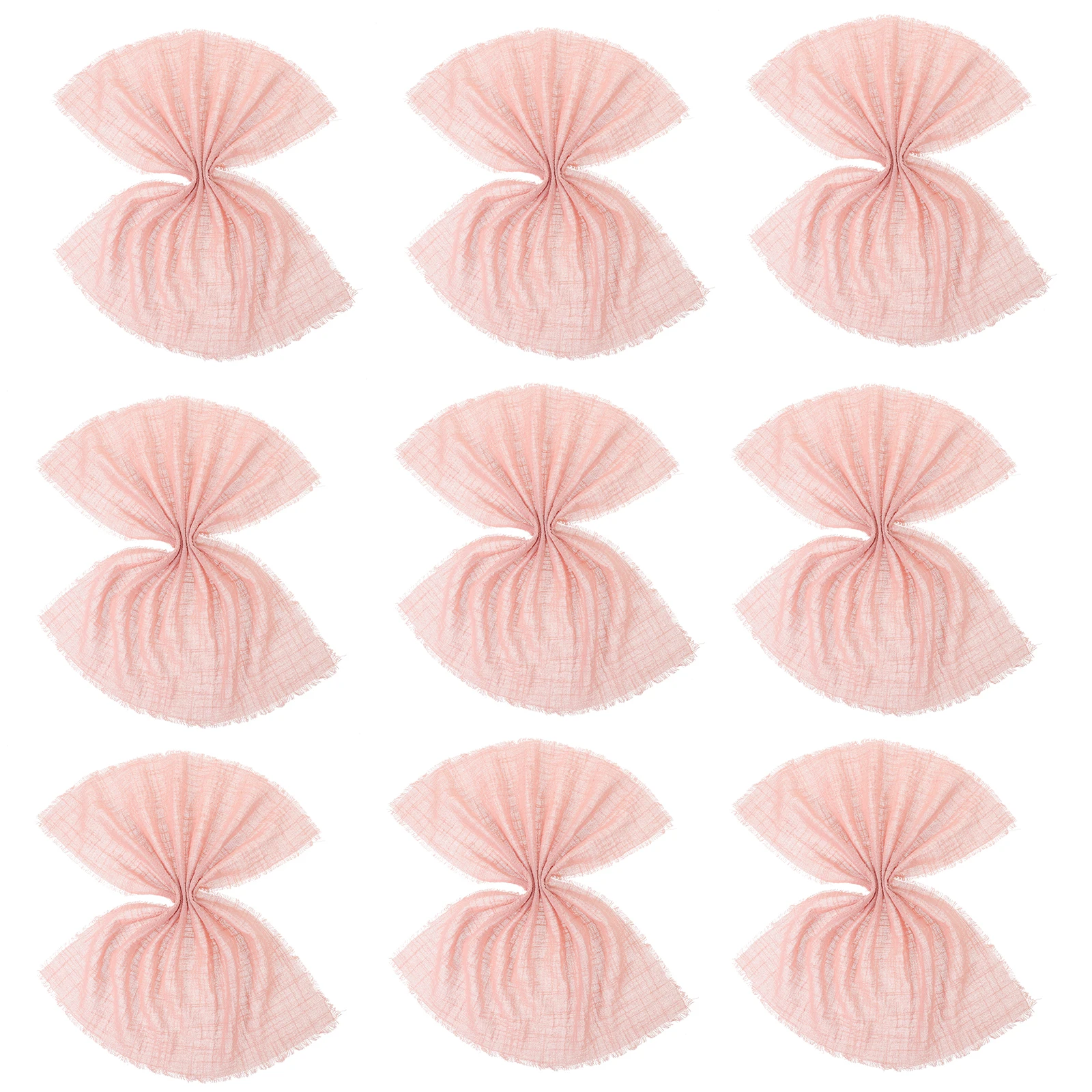 

10pcs Cotton Linen Napkins Soft Washable Table Napkin Reusable For Home Restaurant Party Decorative Easy Clean