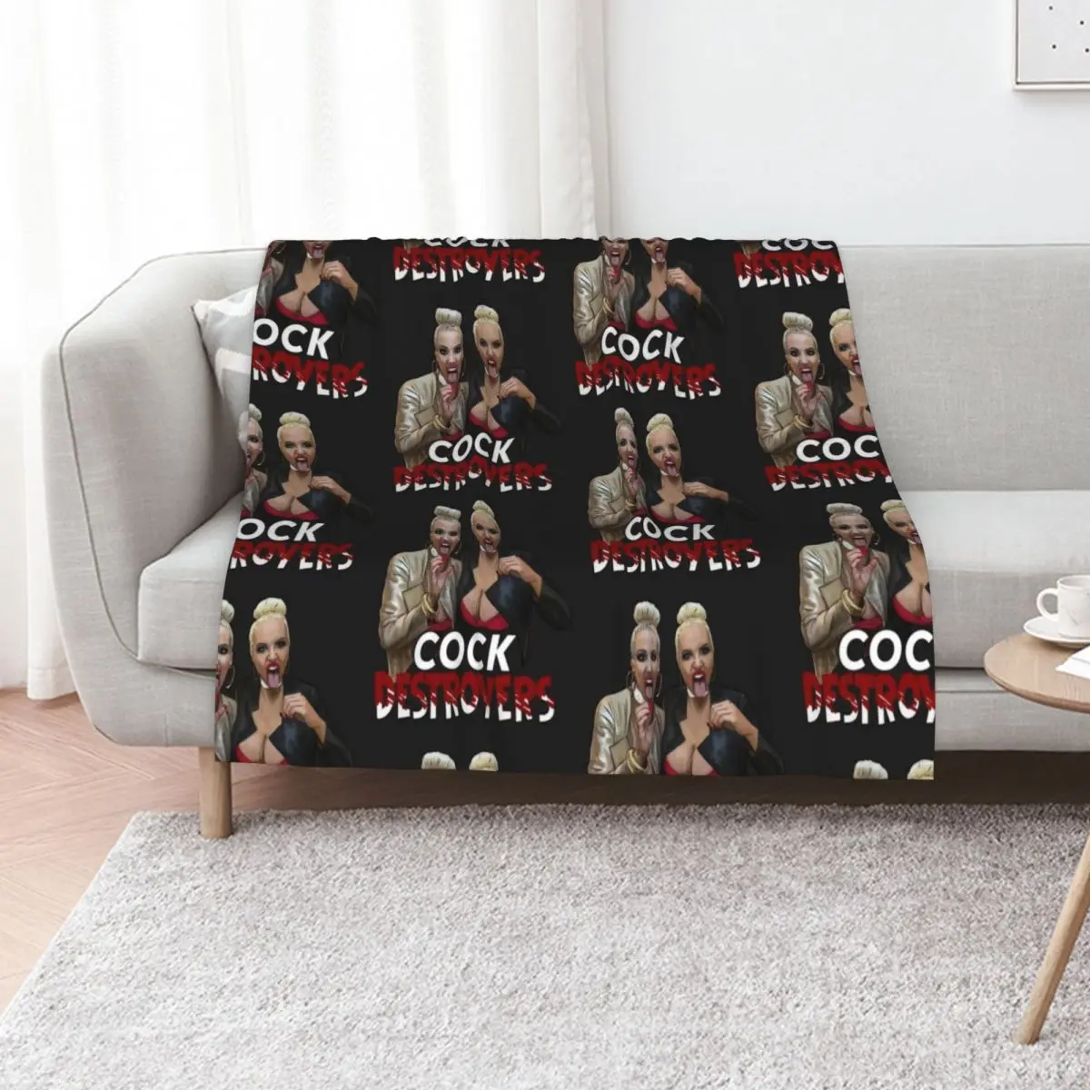 Cock destroyers are coming for ya! Throw Blanket Kid'S Flannel For Baby Nap Decorative Beds Giant Sofa Blankets