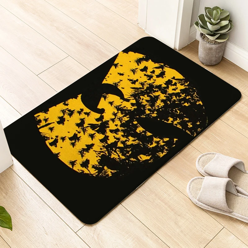 Entrance Door Doormat D-Wu-Tangs Waterproof Bathroom Mat Non-slip Kitchen Floor Carpet Interior Home Decor Items Balcony Rug