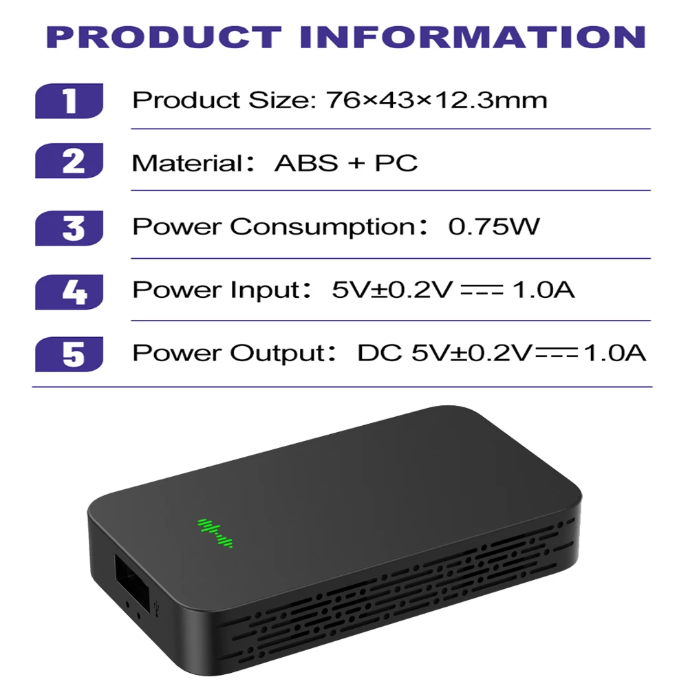 CarlinKit 5.0 2AIR bezprzewodowy Adapter USB CarPlay Android Auto Wireless Box dla Mazda Toyota Mercedes Peugeot Volvo Kia 4 w 1 pudełku