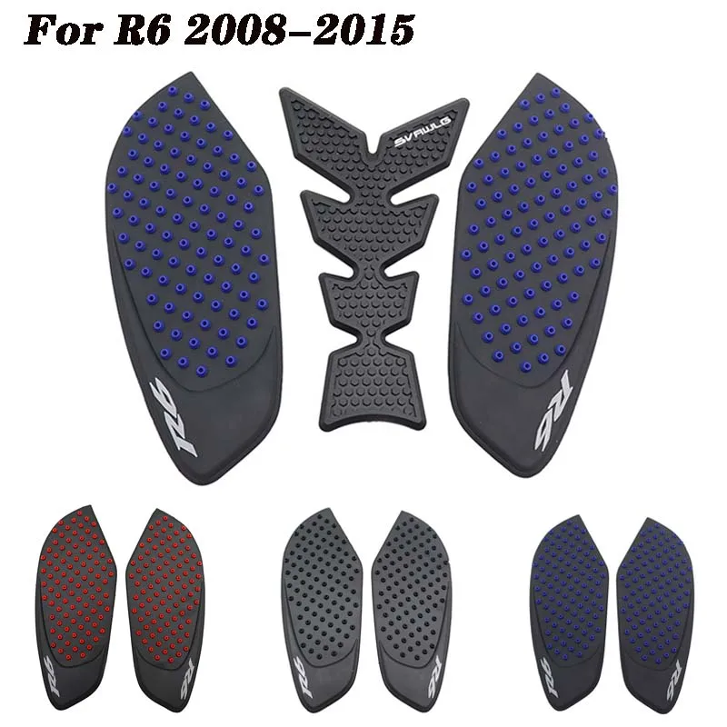 

Motorcycle Tank Protective Pad Sticker 3M Decal For YAMAHA YZFR6 YZF-R6 YZF R6 2008-2015 2014 2013 2012 2011 2010 2009