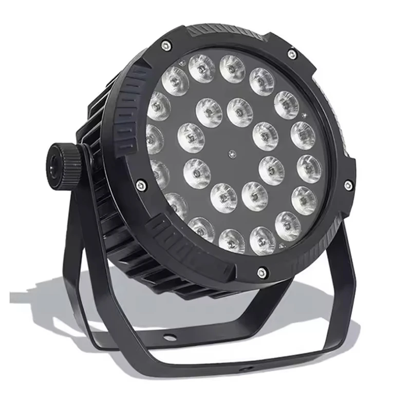 IP65 LED Par light 24*18W Full Color wash strobe beam effect light dj party wedding concert dmx waterproof stage lighting show