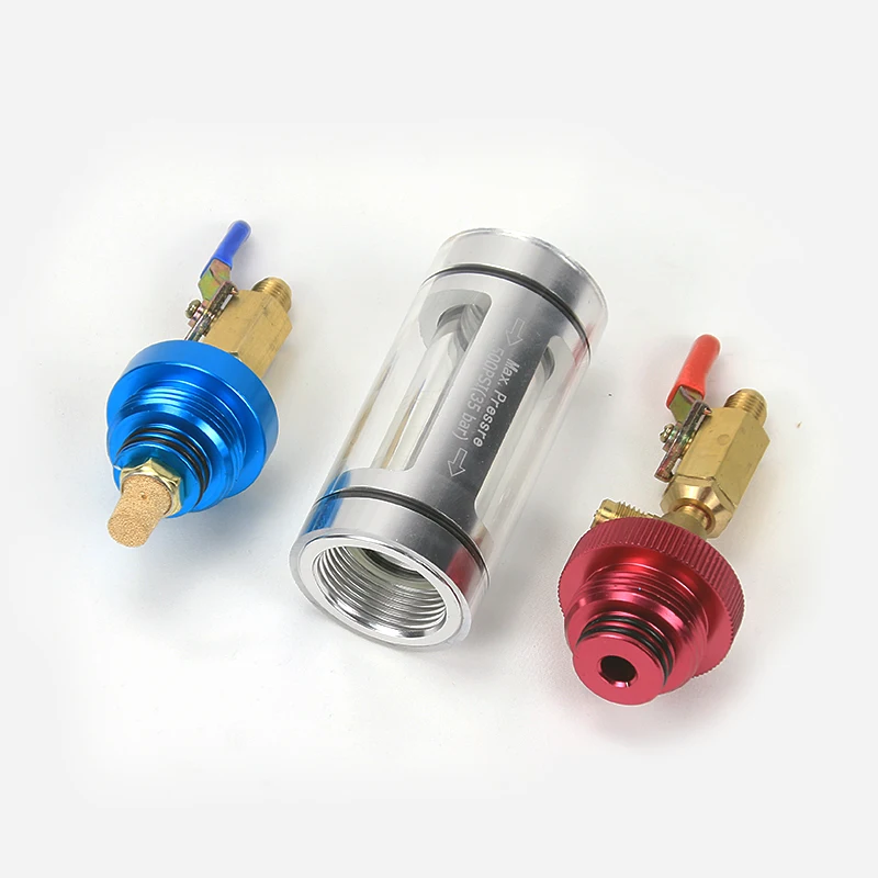 Automotive Air Conditioning Refrigeration Oil Filling Analysis Tool Refrigeration Oil Replacement Tool Refrigerant Oil Filter