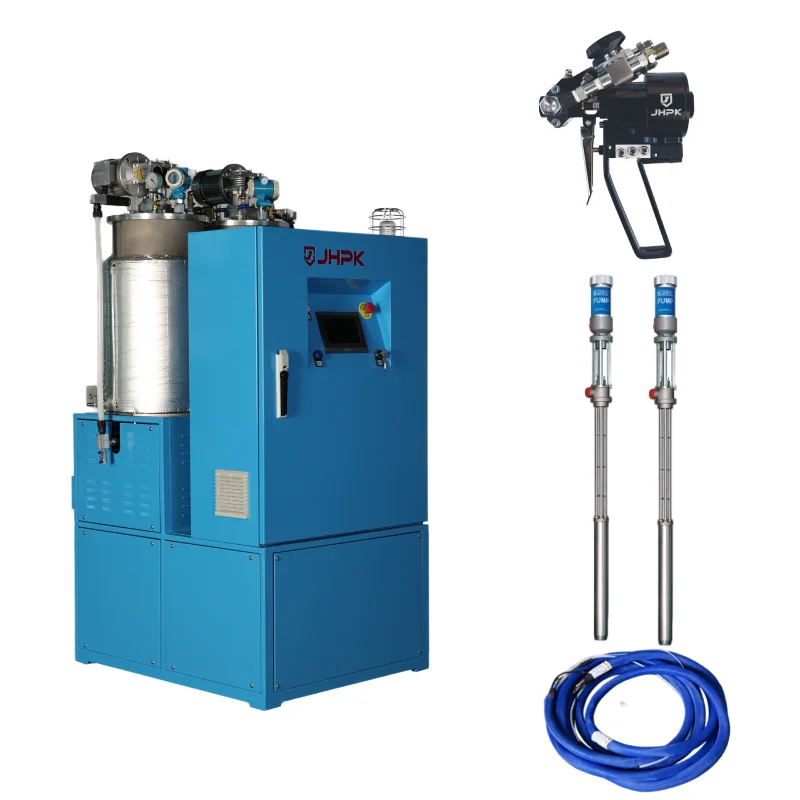 JHPK-EIVD High Accuracy Automatic Polyurea Reactive Primer Coating Spray Machine with PLC Control Accurate Temperature Control